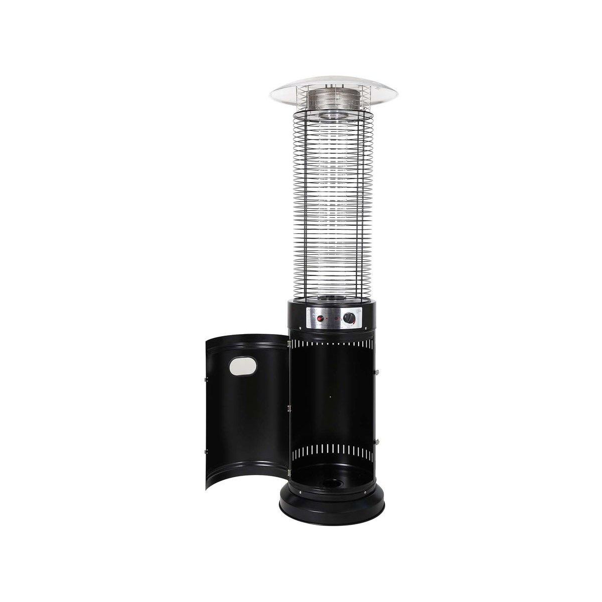 Habitat et Jardin Parasol chauffant gaz  Flamma  11 KW - Noir