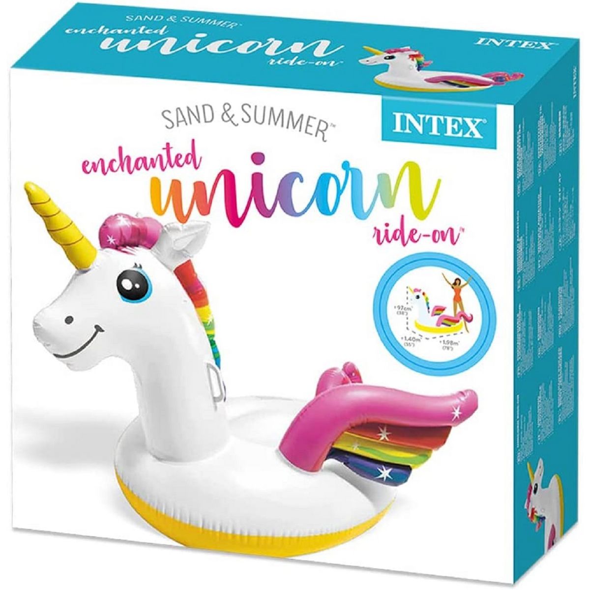 Intex Licorne gonflable cheveauchable