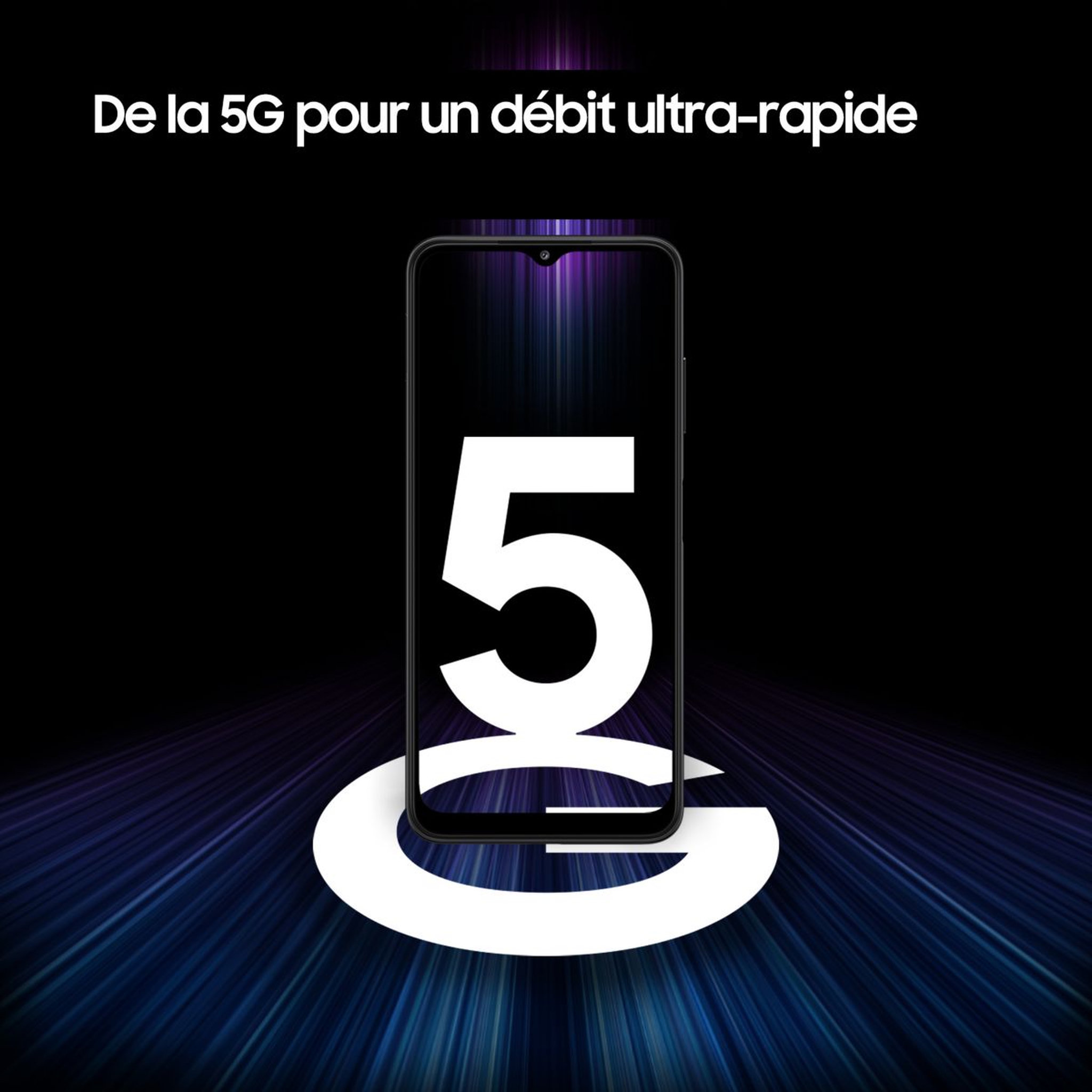 Voir la diapositive 5 : Samsung Smartphone Galaxy A22 Gris 5G