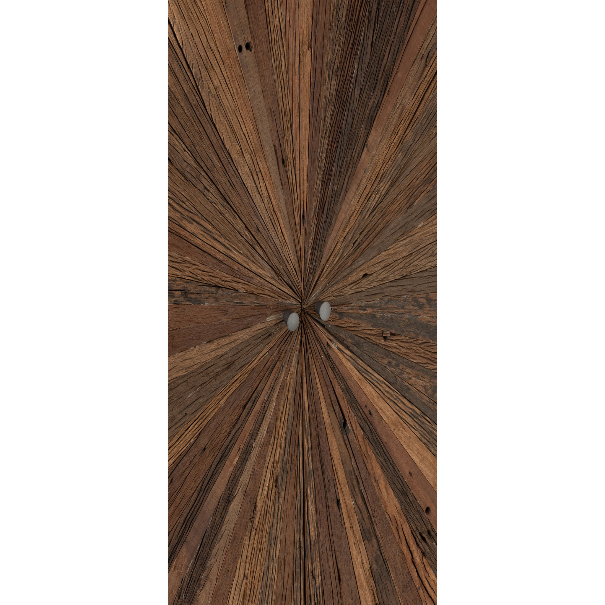 Voir la diapositive 3 : HELLIN Armoire bar en bois et pieds métal - SHINE