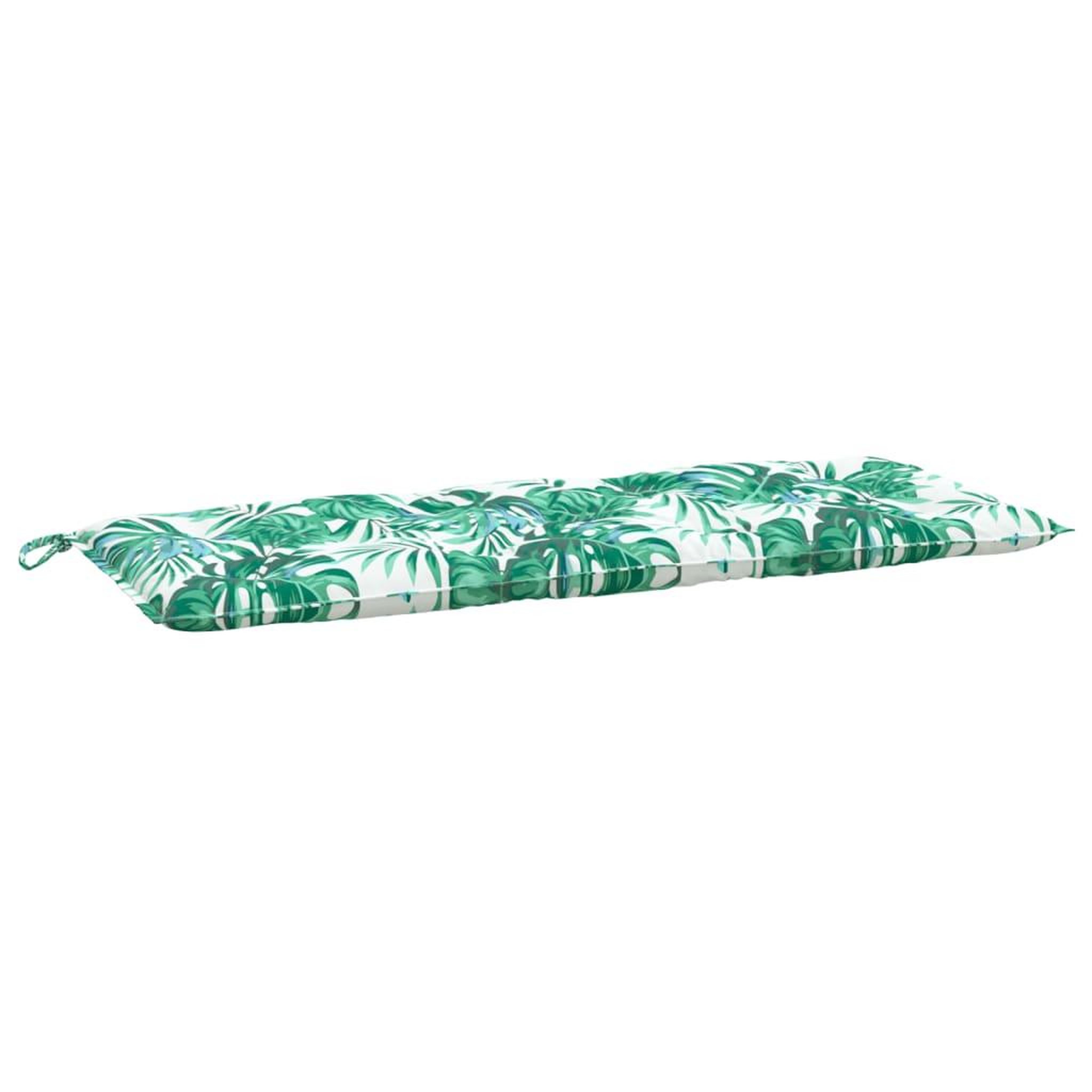 Voir la diapositive 4 : VIDAXL Coussins de banc de jardin lot de 2 motif de feuilles