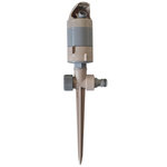 Jardibric Arroseur rotatif turbine de surface 2 jets sur pic passant