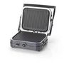 Voir la diapositive 2 : Cuisinart Grille-viande GR47BE Elite plancha grill bleu nuit