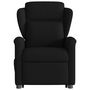 Voir la diapositive 5 : VIDAXL Fauteuil de massage inclinable Noir Tissu