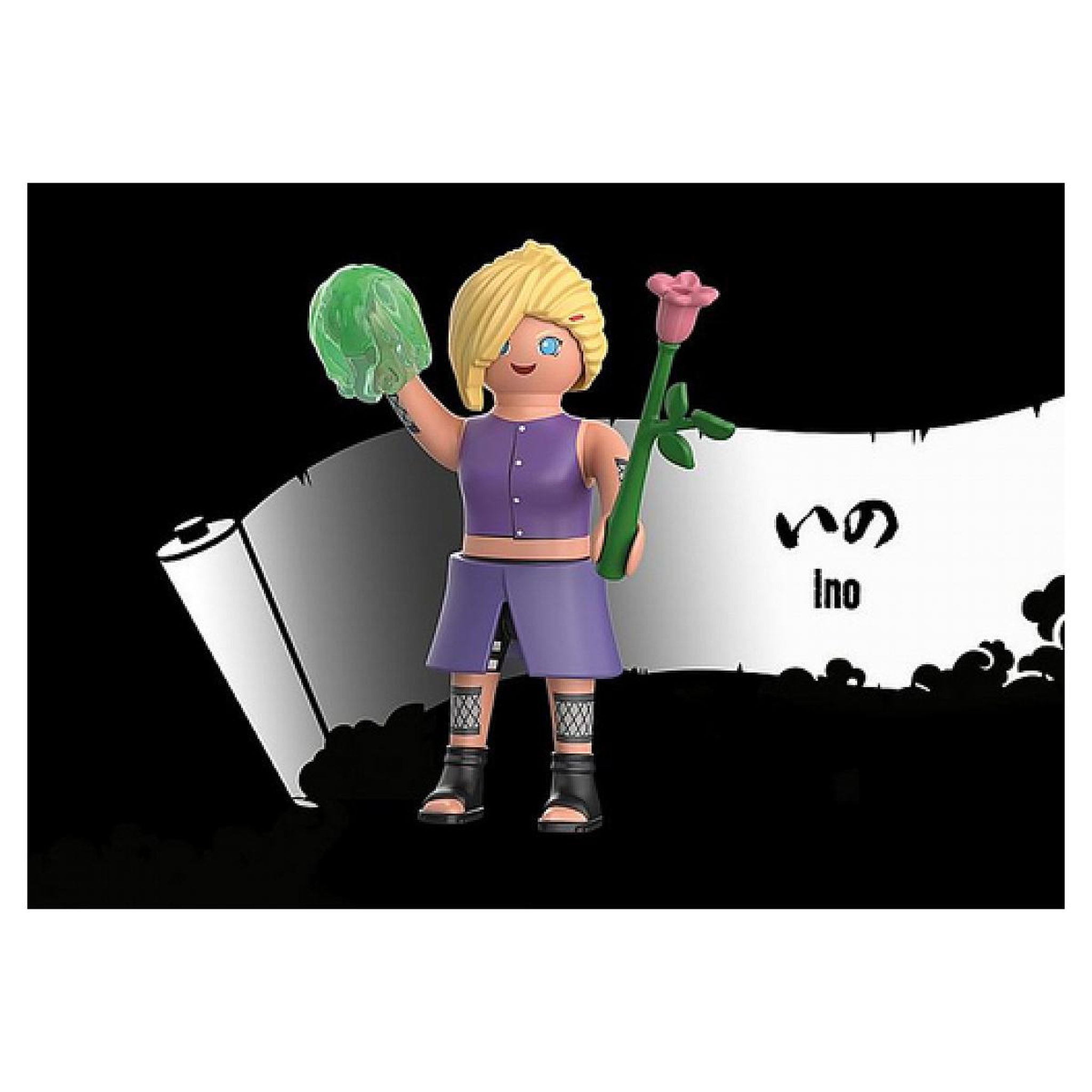 Voir la diapositive 3 : PLAYMOBIL 71221 Personnage naruto Ino