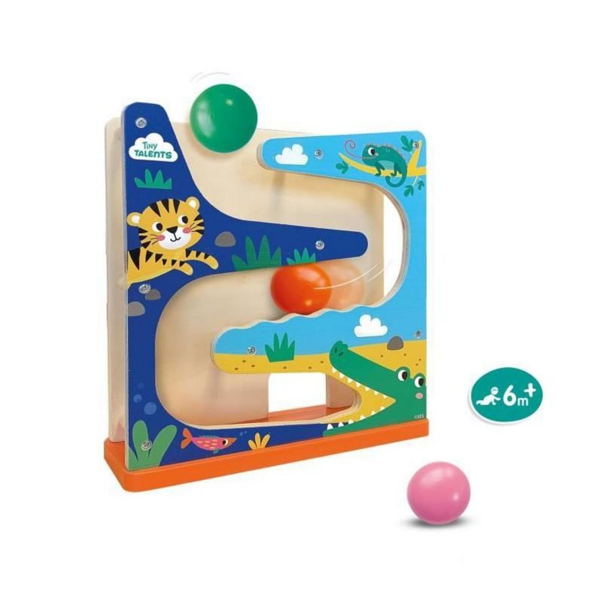 SES Creative Circuit de boules en bois - Crocodile - SES CREATIVE