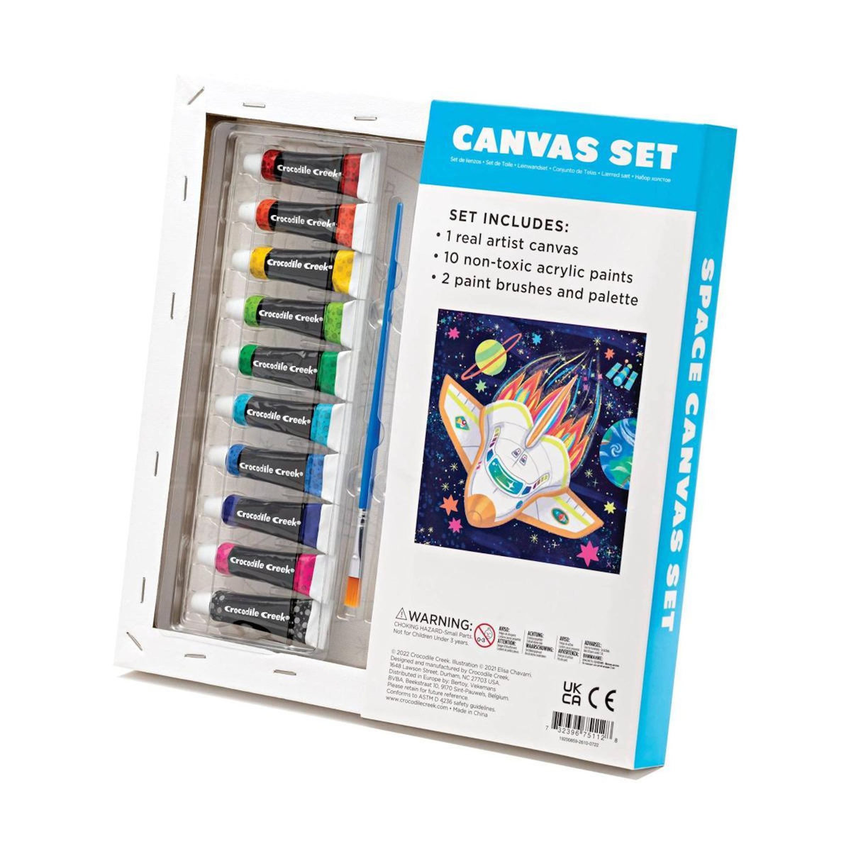 CROCODILE CREEK toile cartonné à peindre l espace