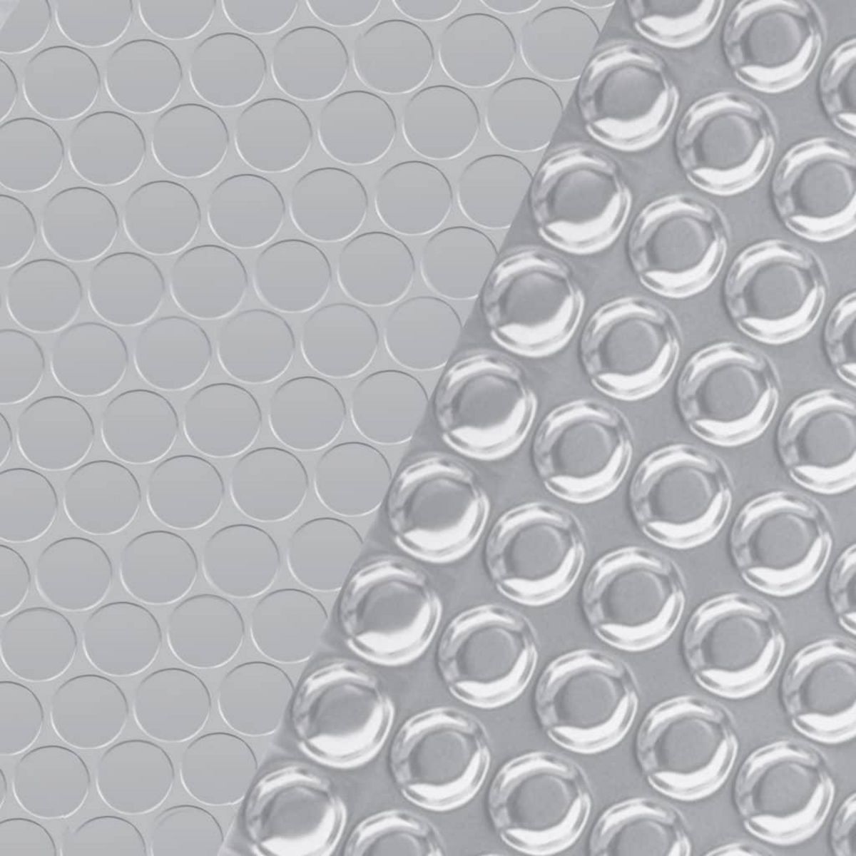 VIDAXL Couverture de piscine Argente 600x300 cm PE