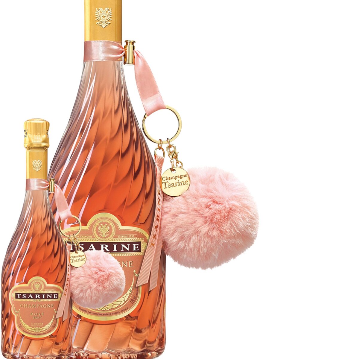 Champagne Rosé Tsarine Pompon