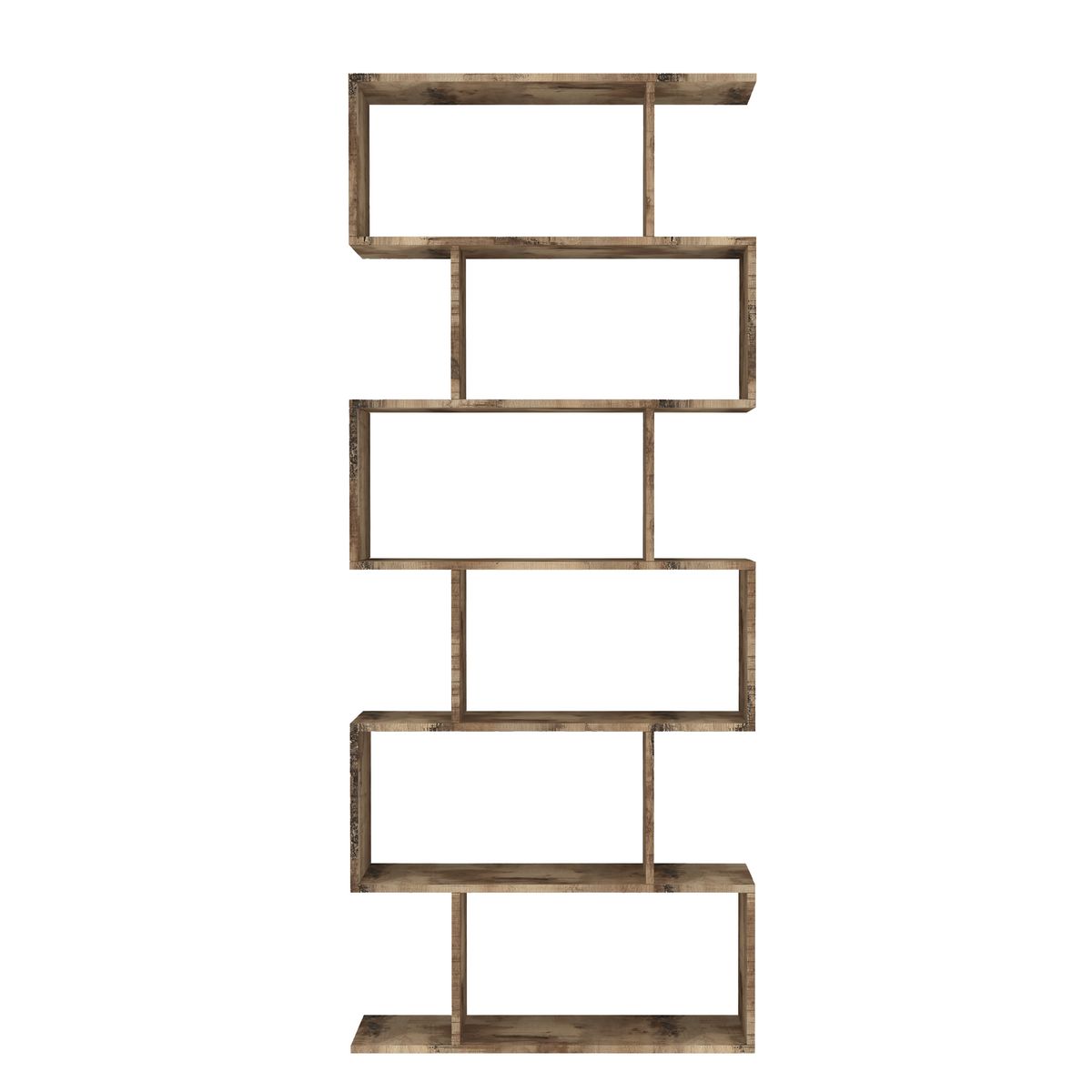 Bibliothèque verticale 6 étagères NOCI