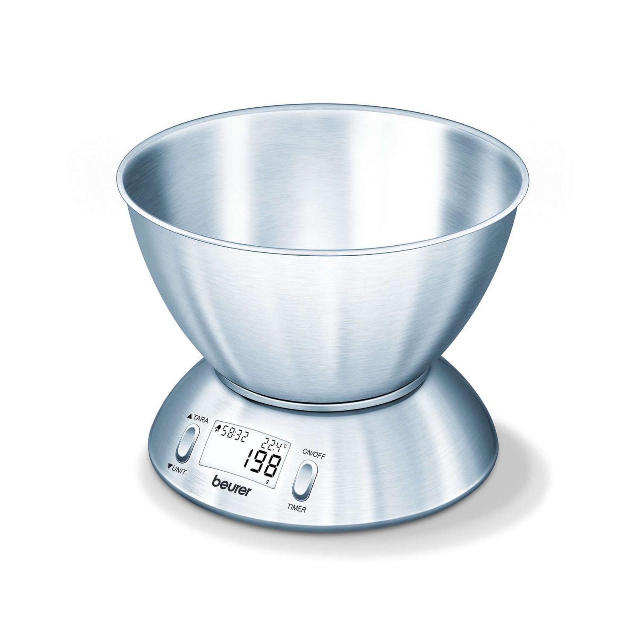 Voir la diapositive 2 : Beurer Balance de cuisine Beurer ks 54 capacité 5 kg