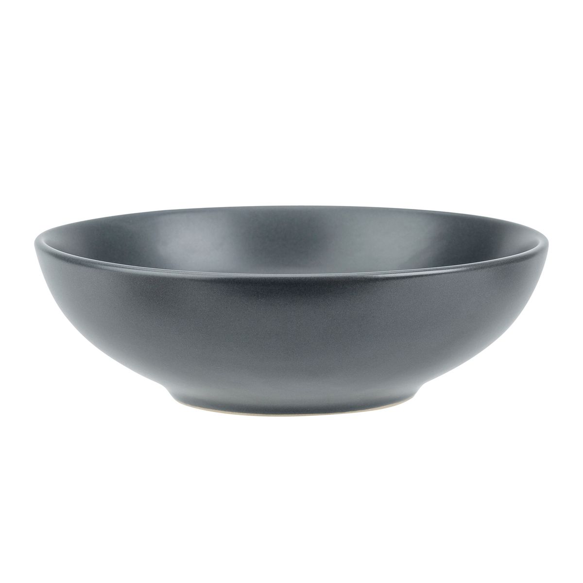 Service d'assiettes 18 pièces grès VIVIA DARK GREY