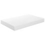 Voir la diapositive 4 : VIDAXL Etagere murale flottante 2 pcs Blanc brillant 40x23x3,8 cm MDF
