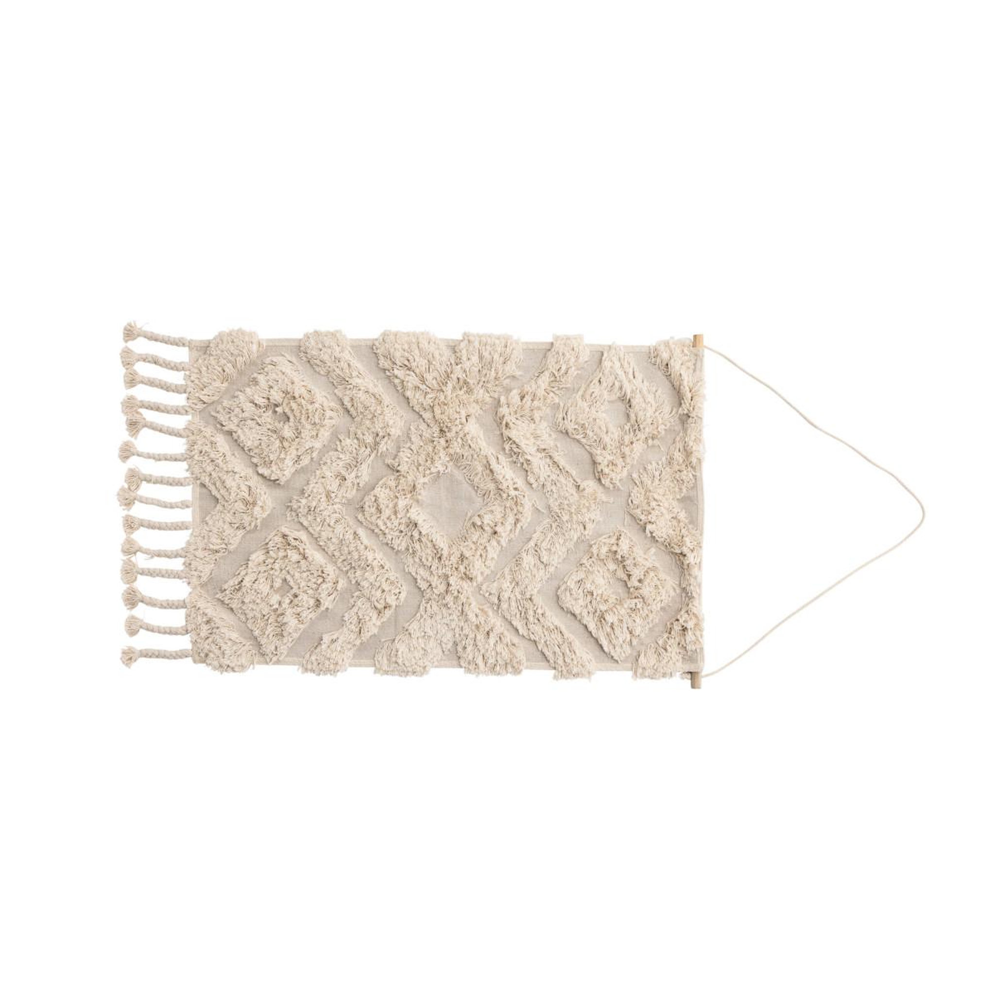 Voir la diapositive 2 : Paris Prix Toile tapis à suspendre  hilda  80cm naturel