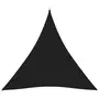 VIDAXL Voile de parasol tissu oxford triangulaire 3,6x3,6x3,6 m noir
