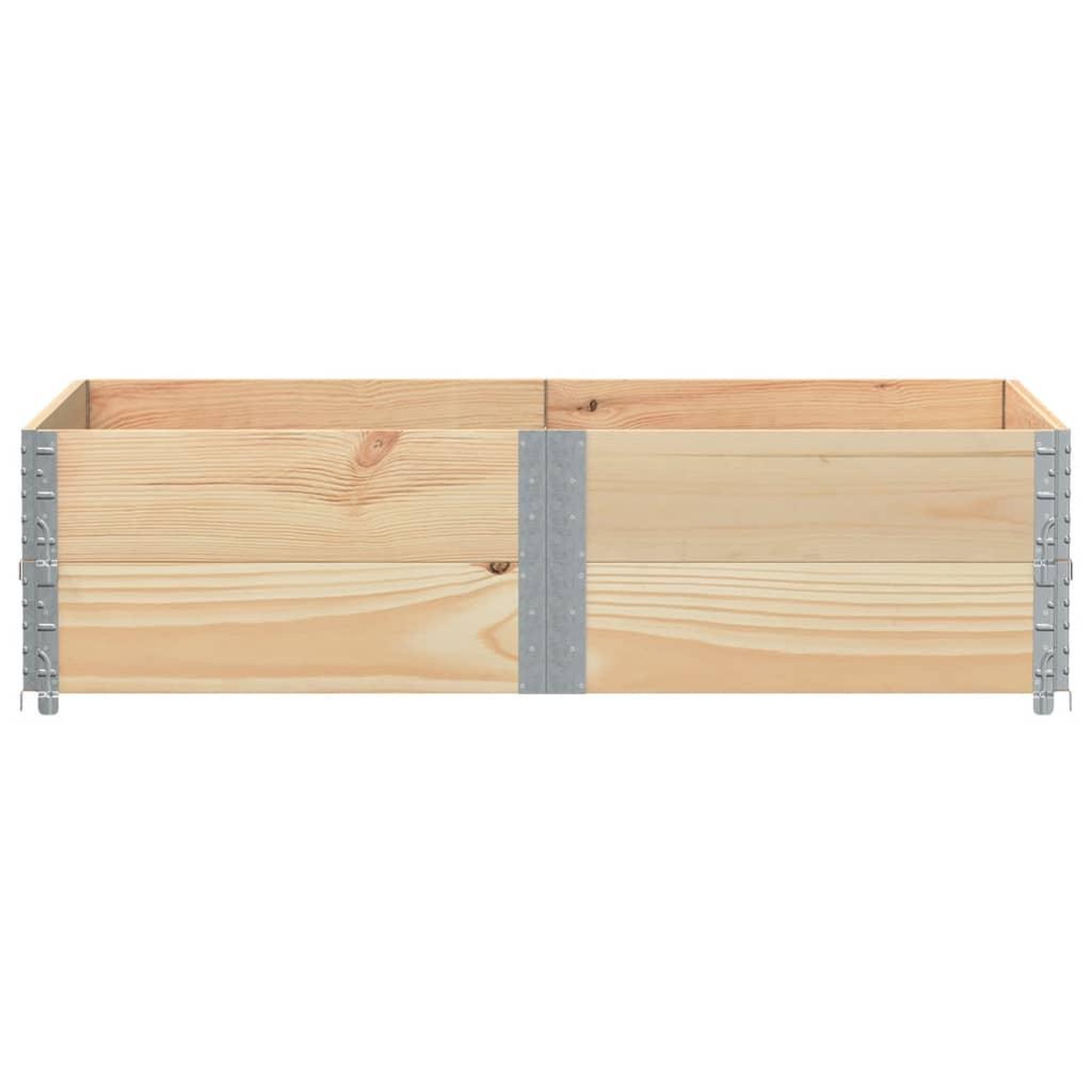 Voir la diapositive 3 : VIDAXL Jardiniere 150x100 cm bois de pin massif