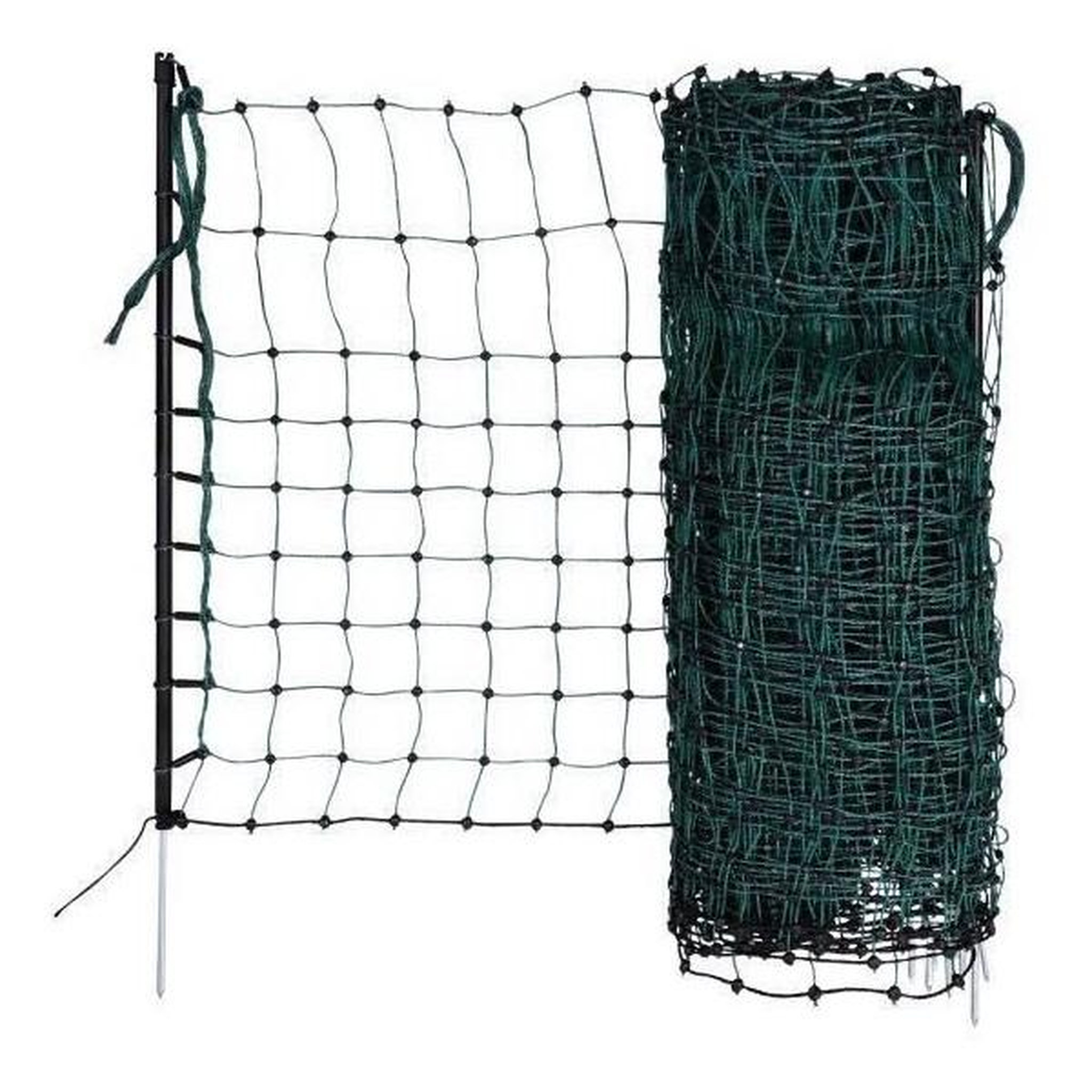 KERBL KERBL - Filet de protection lapin - 25 m - 65 cm - Double pointe - Vert
