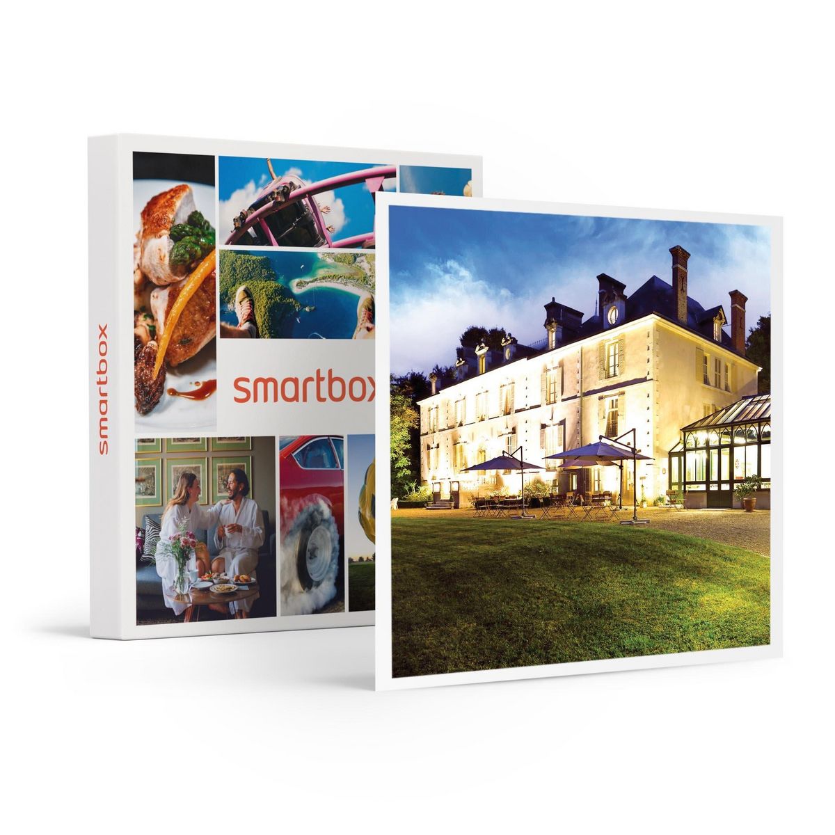 Smartbox Escale prestigieuse de 3 jours en château 4* avec accès au bain bouillonnant près de Blois - Coffret Cadeau Séjour