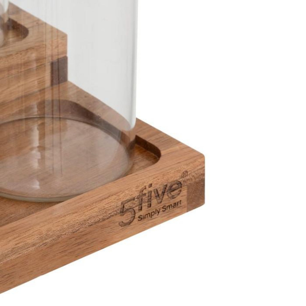 FIVE Présentoir à Épices 9 Pots  Harmony  24cm Marron