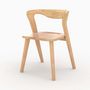 Voir la diapositive 1 : Rendez vous déco Chaise en bois d'hévéa foncé - Vega