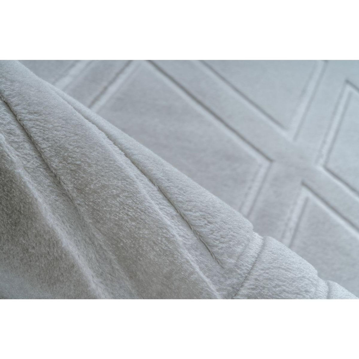 Paris Prix Tapis Imprimé Losange Fait Main  Monroe III  Gris Bleu