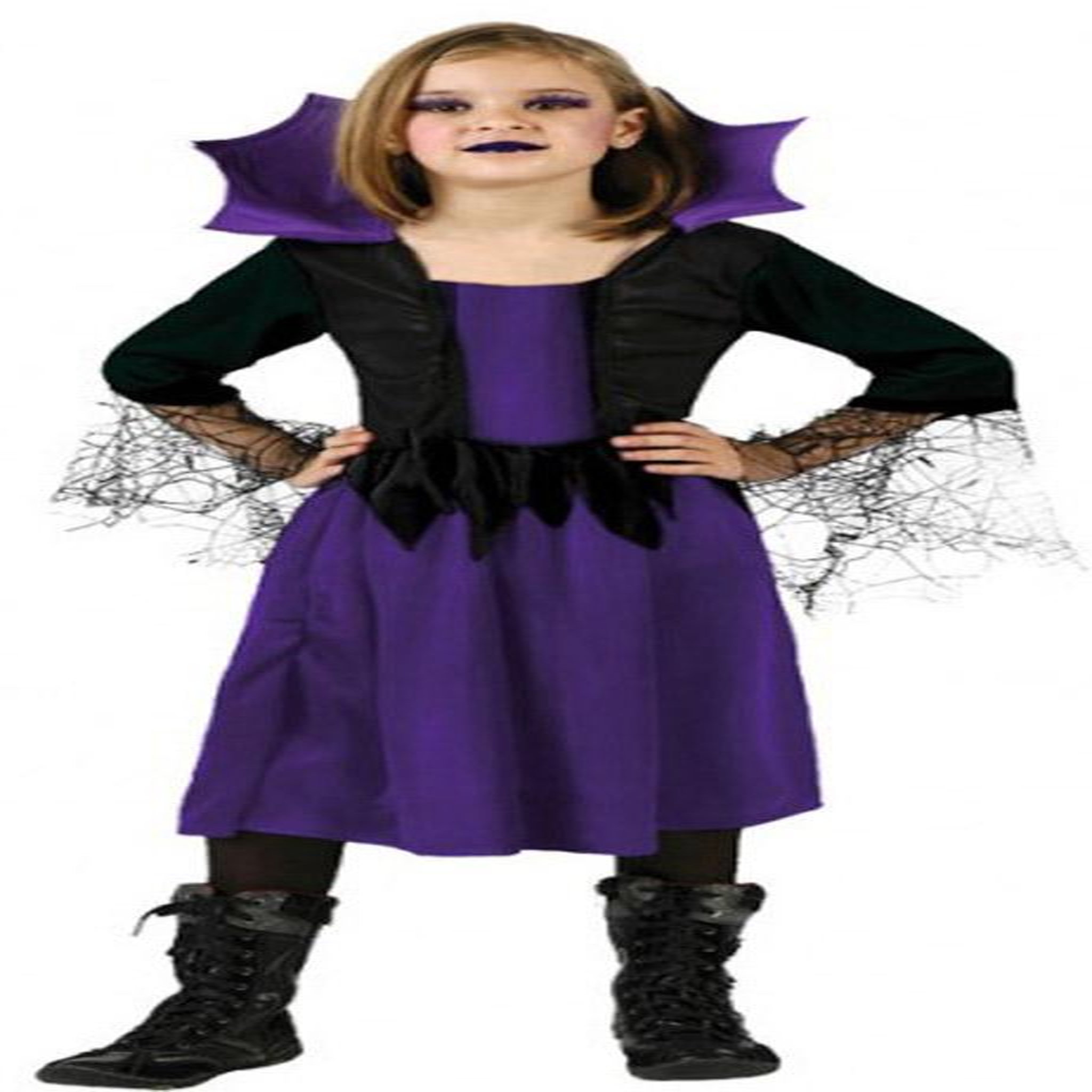 ATOSA Déguisement De Fille Araignée - 5/6 ans (110 à 116 cm)