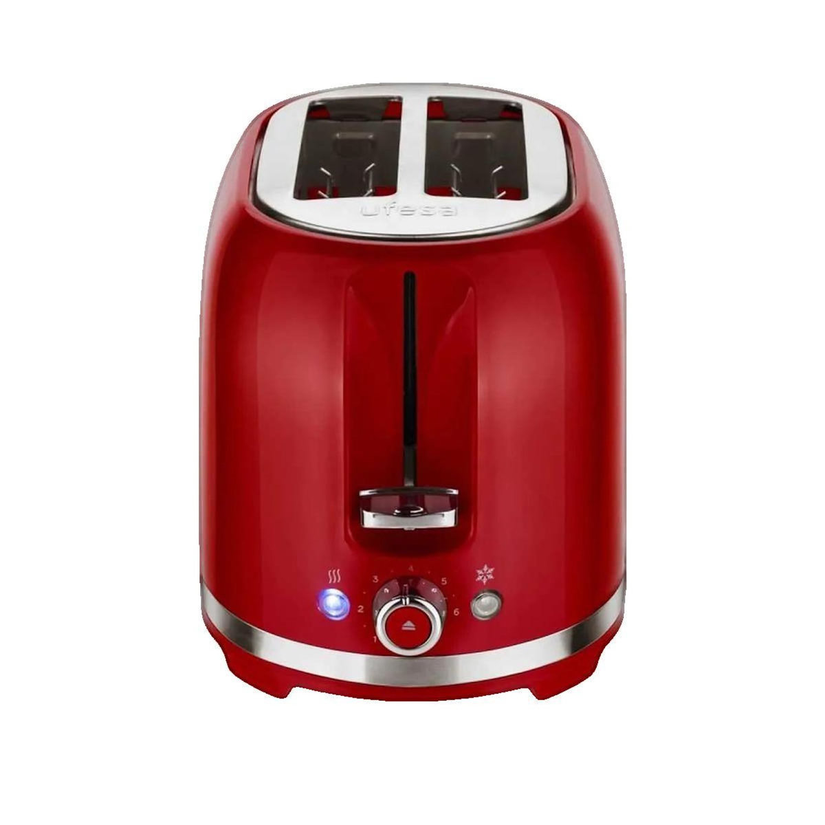 UFESA Grille-pain Ufesa Classic PinUp 7 niveaux de brunissage rouge