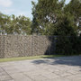 Voir la diapositive 1 : VIDAXL Panier gabion avec couvercle 900x50x150 cm fer galvanise