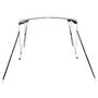 Voir la diapositive 5 : VIDAXL Toit bimini a 3 arceaux parois en maille 183x(170-182)x137 cm