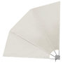 Voir la diapositive 3 : VIDAXL Auvent lateral pliable de balcon Creme 210 x 210 cm