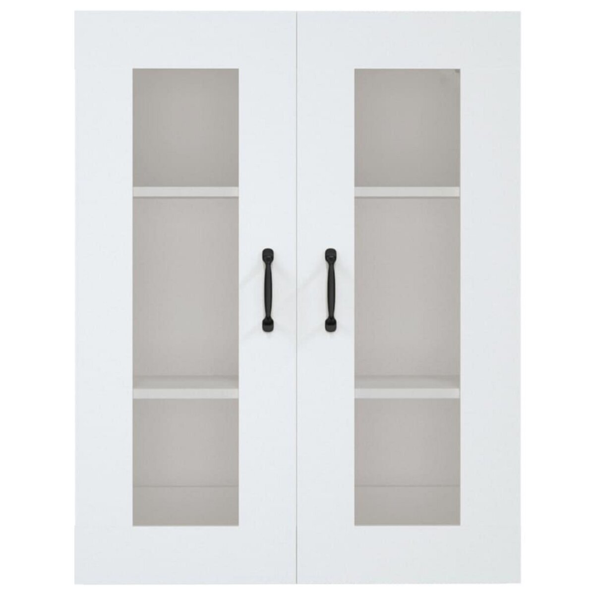 VIDAXL Armoire murale suspendue Blanc 69,5x34x90 cm