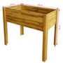 Voir la diapositive 6 : VIDAXL Lit sureleve de jardin Bois massif d'acacia
