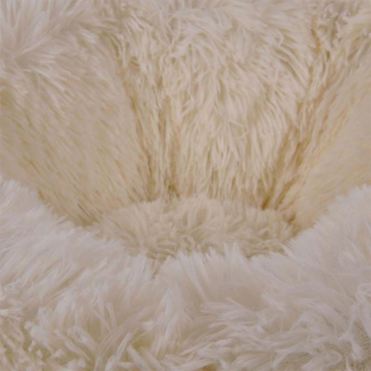 Paris Prix Coussin pour Chien & Chat  Fluffy  95cm Écru