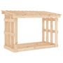 Voir la diapositive 2 : VIDAXL Support pour bois de chauffage 108x64,5x77 cm Bois de pin