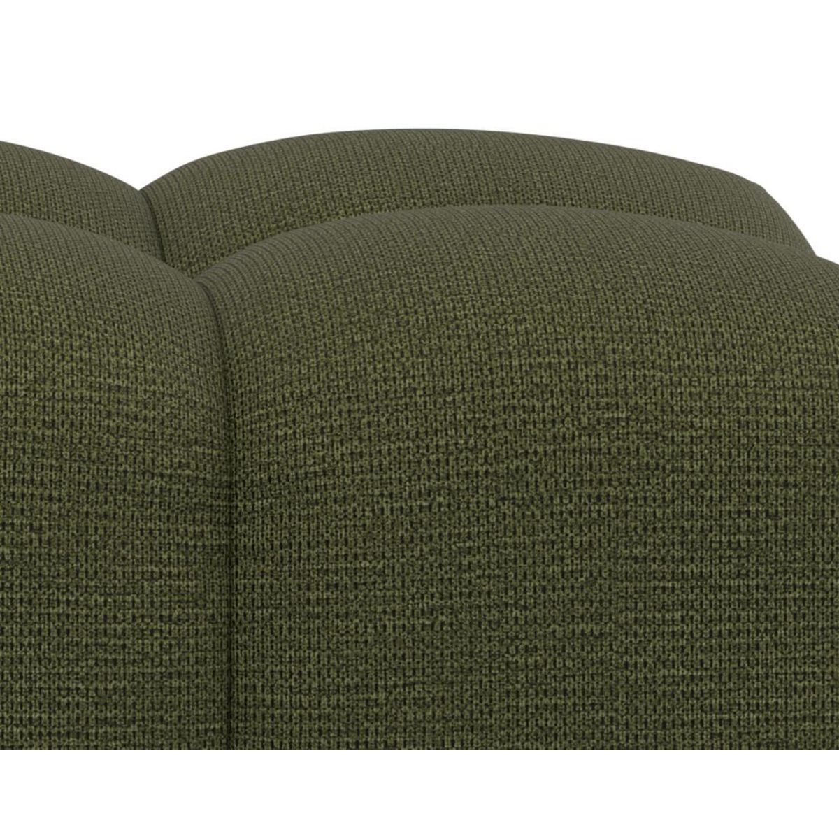 LISA DESIGN Adelaide - pouf en tissu texturé