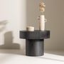 Voir la diapositive 5 : Paris Prix Table d'Appoint Design  Malung  50cm Noir