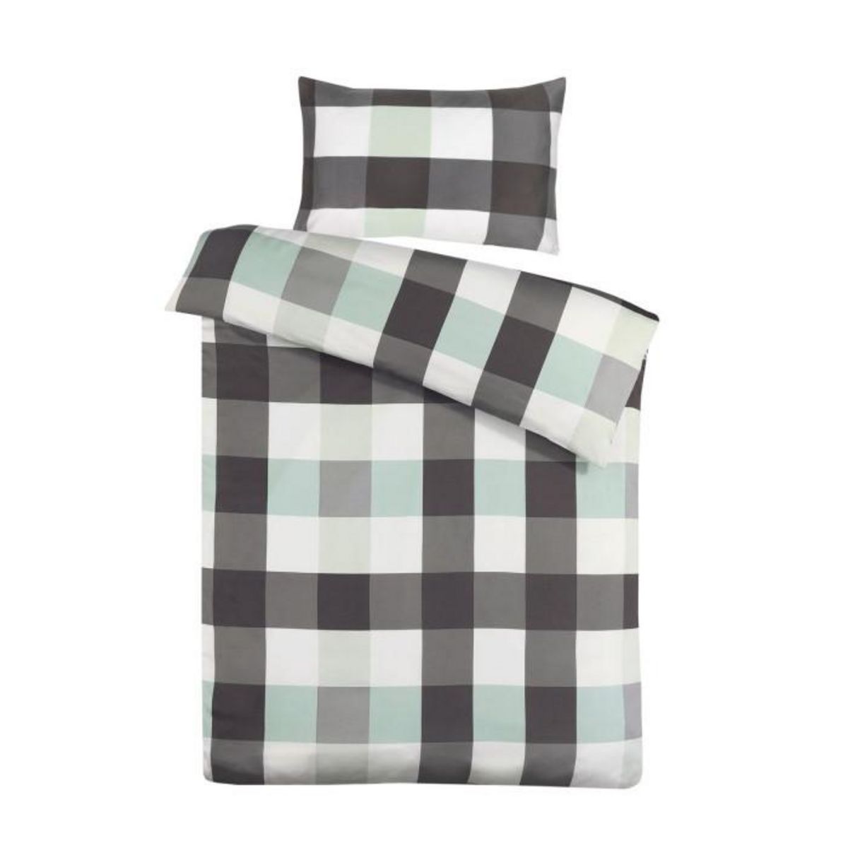 Paris Prix Parure de Lit 2 Pièces  Nevada  140x200cm Anthracite