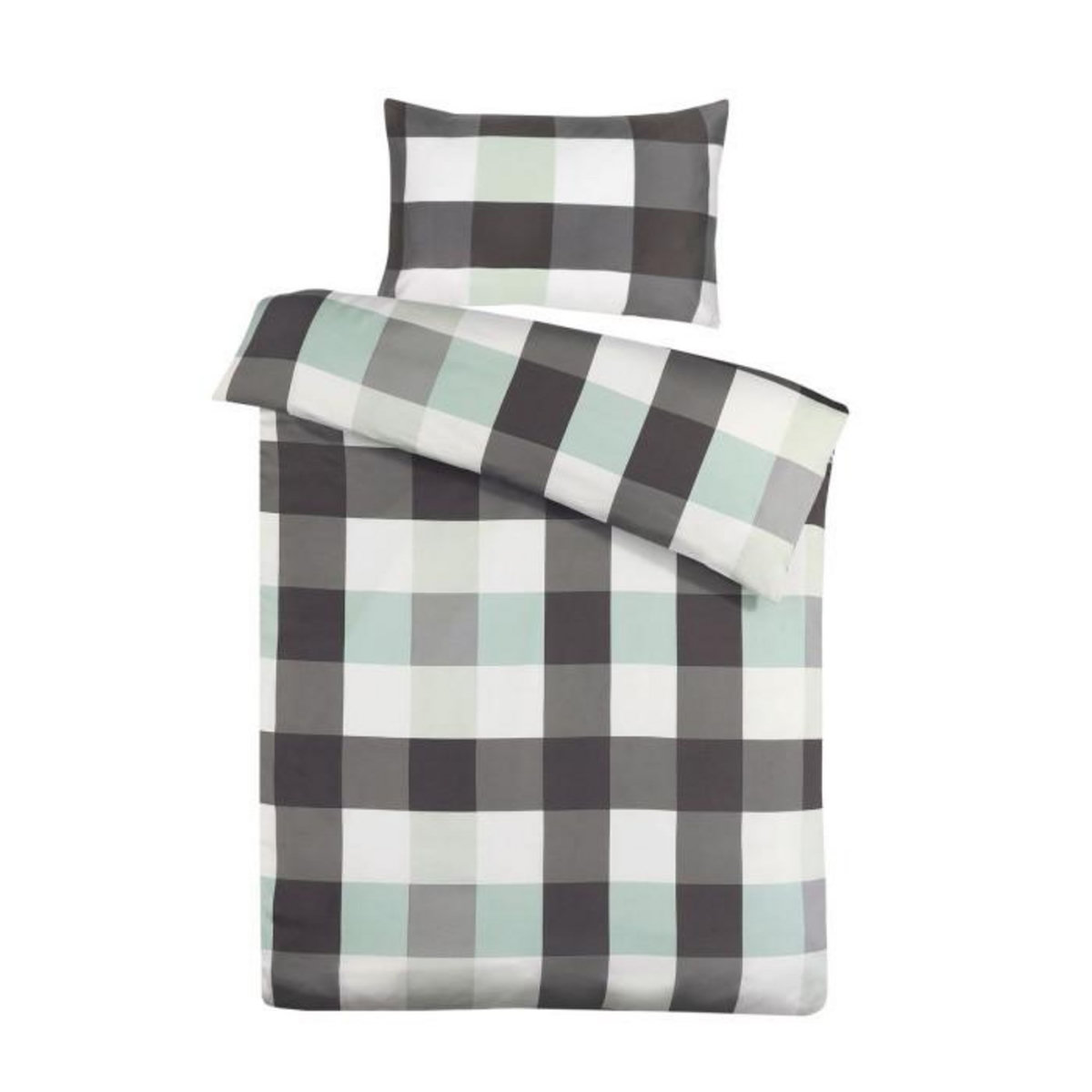 Paris Prix Parure de Lit 2 Pièces  Nevada  140x200cm Anthracite