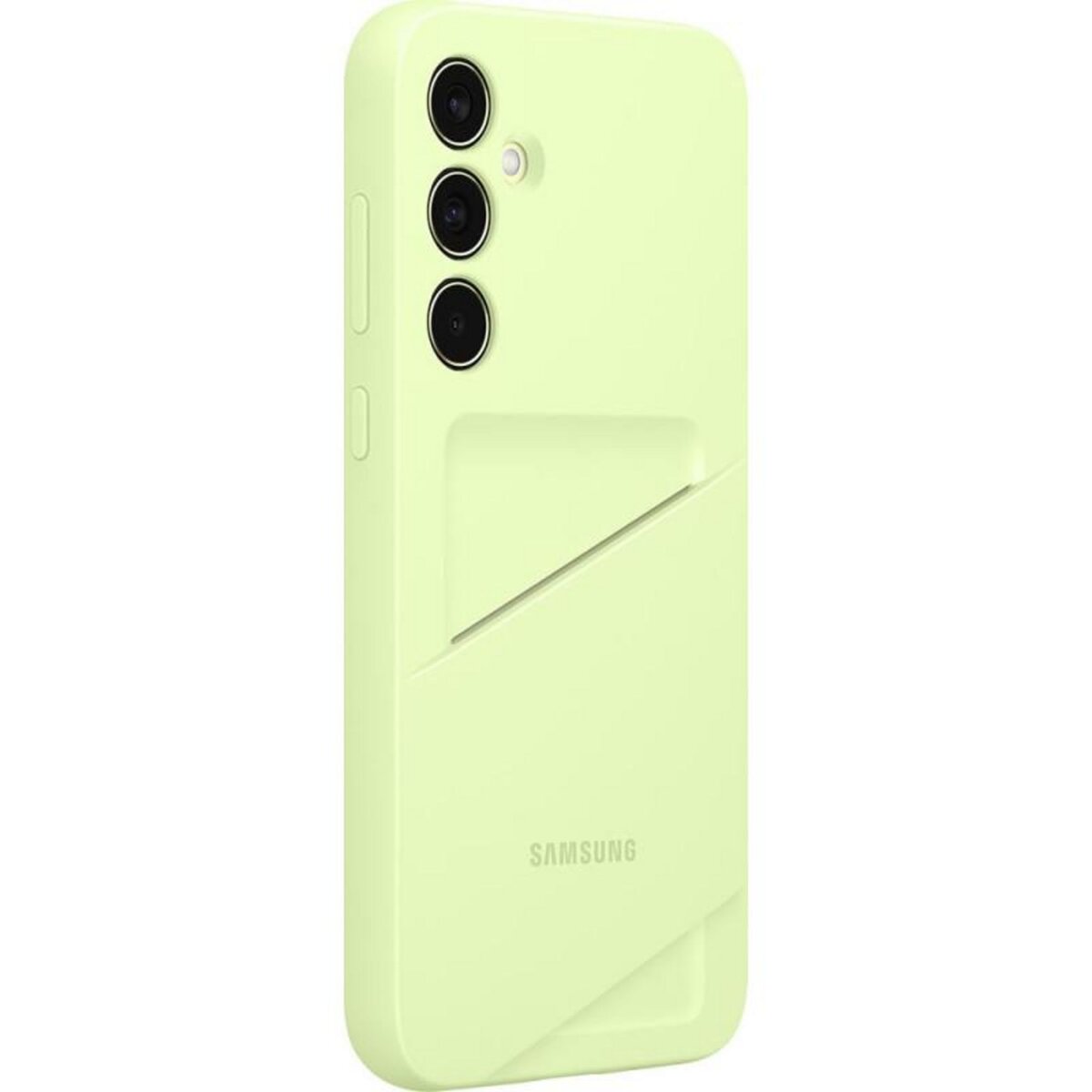 Samsung Coque souple Ultra fine avec porte carte pour Samsung Galaxy A35 5G Vert Clair