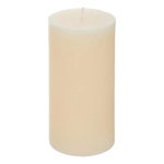 ATMOSPHERA Bougie Cylindrique  Rustic  14cm Ivoire