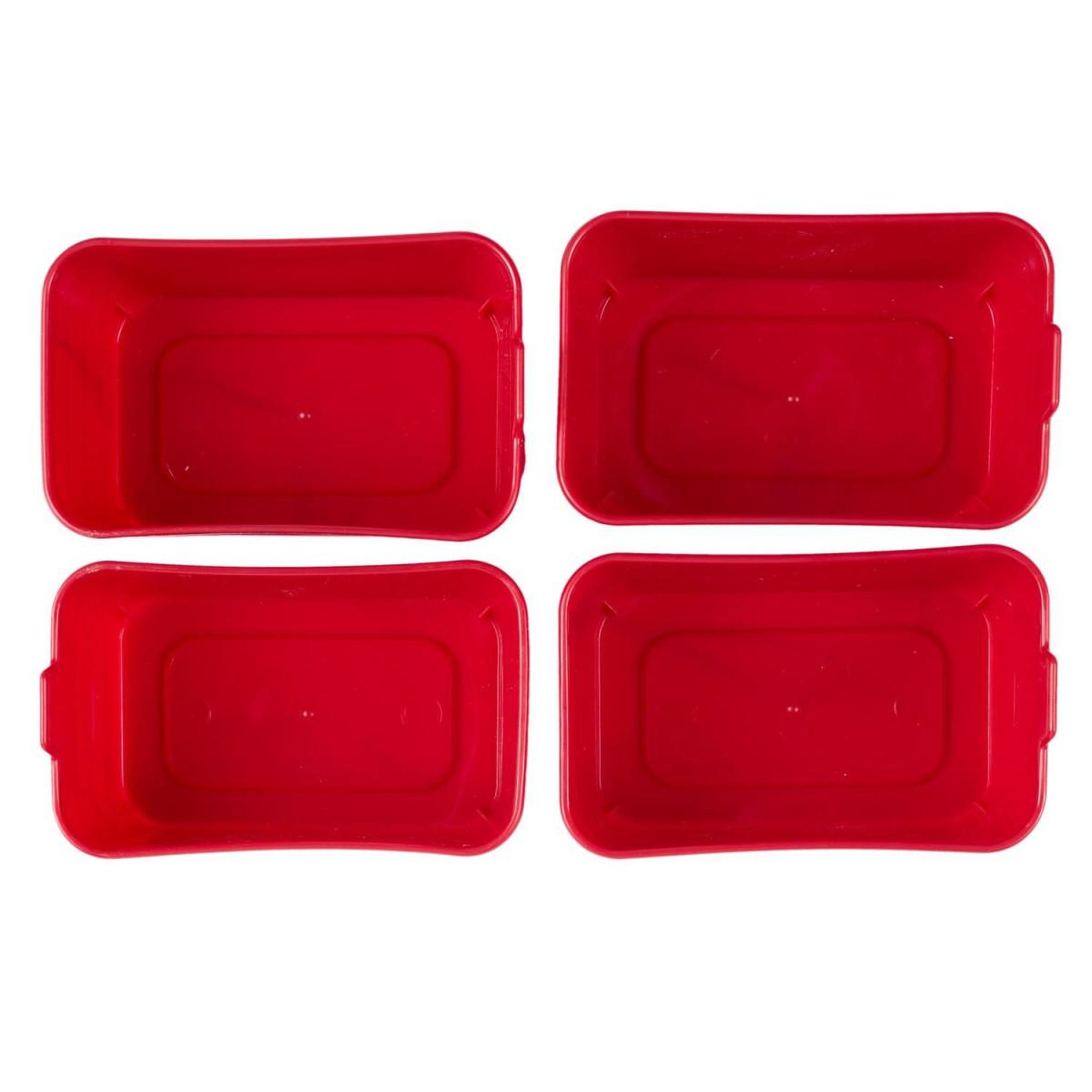 Voir la diapositive 5 : Je cherche une idee Lot de 7 boîtes de rangement  souple  26cm noir