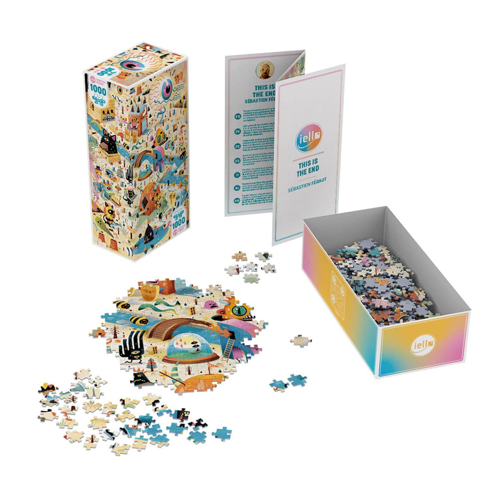 Voir la diapositive 2 : Iello Puzzle 1000 pièces Iello Universe This is the End 7