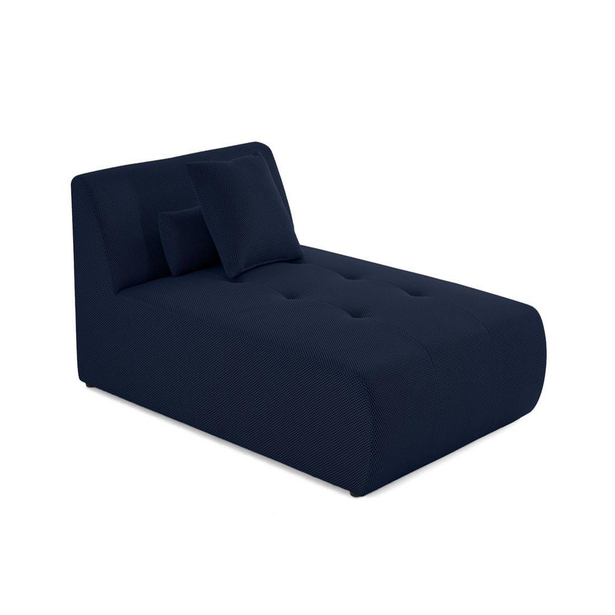 Voir la diapositive 6 : LISA DESIGN Onyx - canapé panoramique modulable d'angle droit - 7 places - en tissu mailles 3d