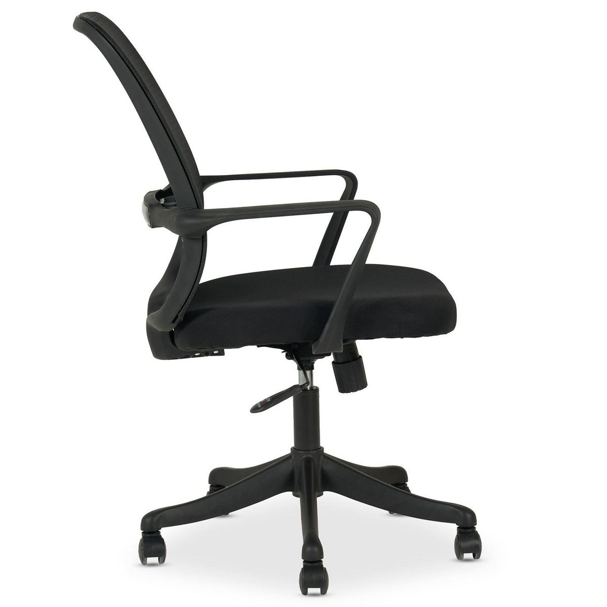 IDIMEX Chaise de bureau ergonomique MOLLIS réglable en tissu mesh