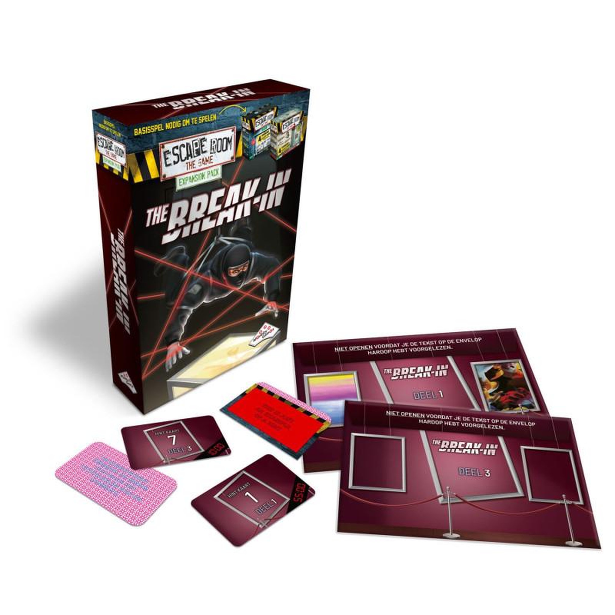Voir la diapositive 2 : IDENTITY GAMES IDENTITY GAMES Escape Room Expansion set The Break-In