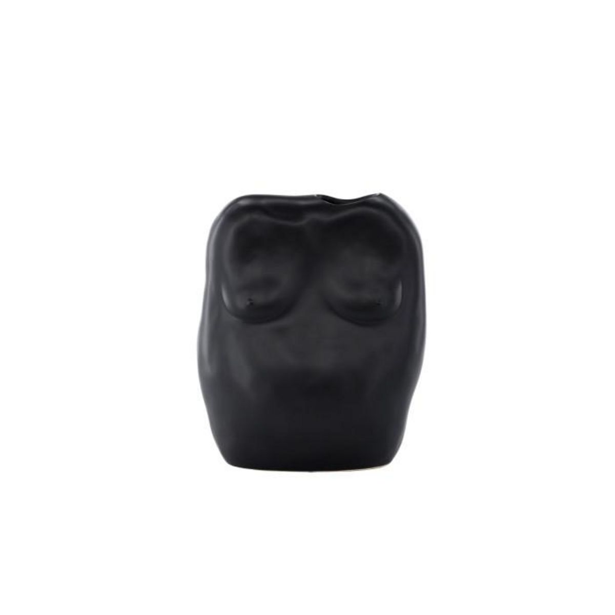 Paris Prix Vase Buste en Céramique  Romie  28cm Noir