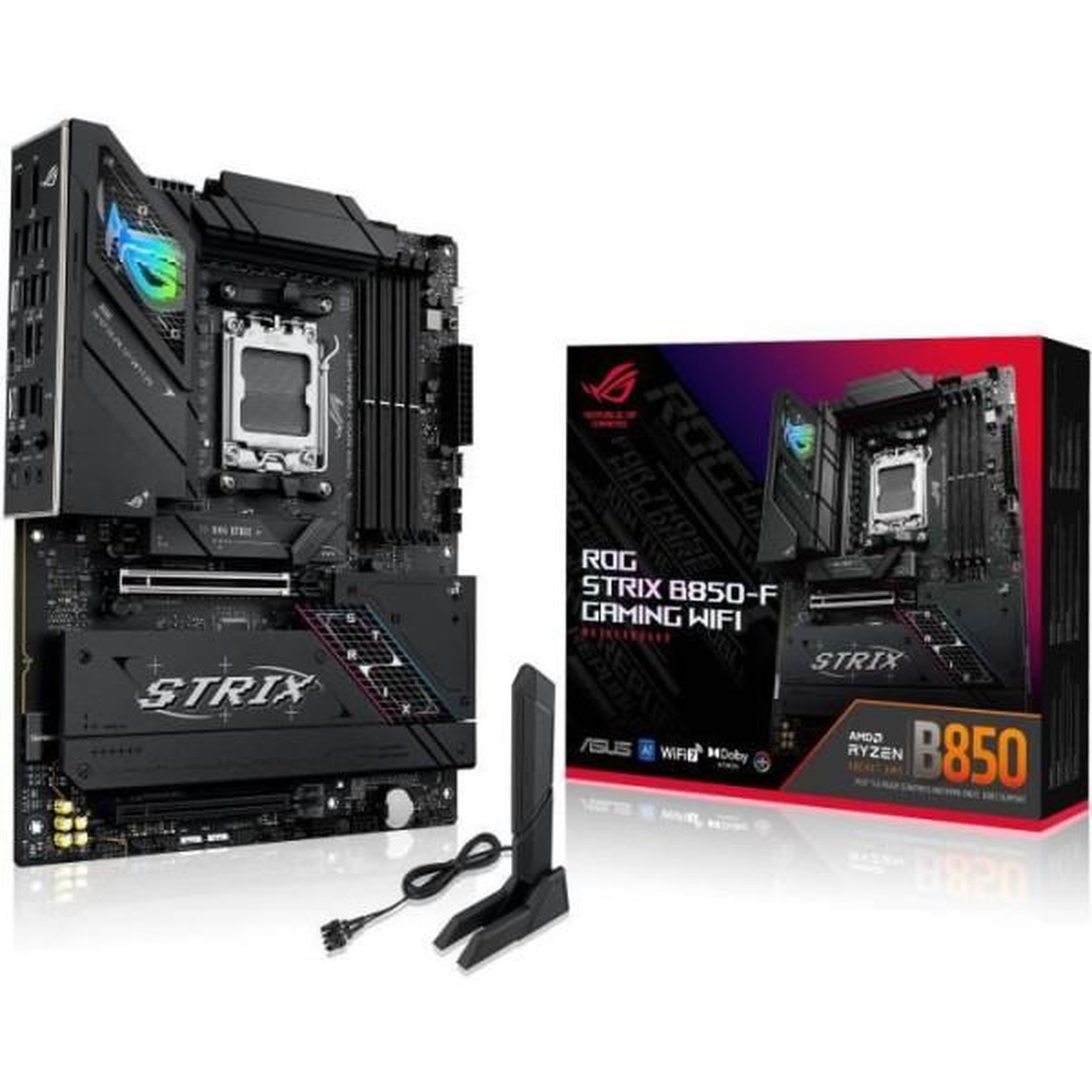 ASUS Carte mere - ASUS - ROG STRIX B850-F GAMING WIFI - Socket AM5 - DDR5 - Wi-Fi 7