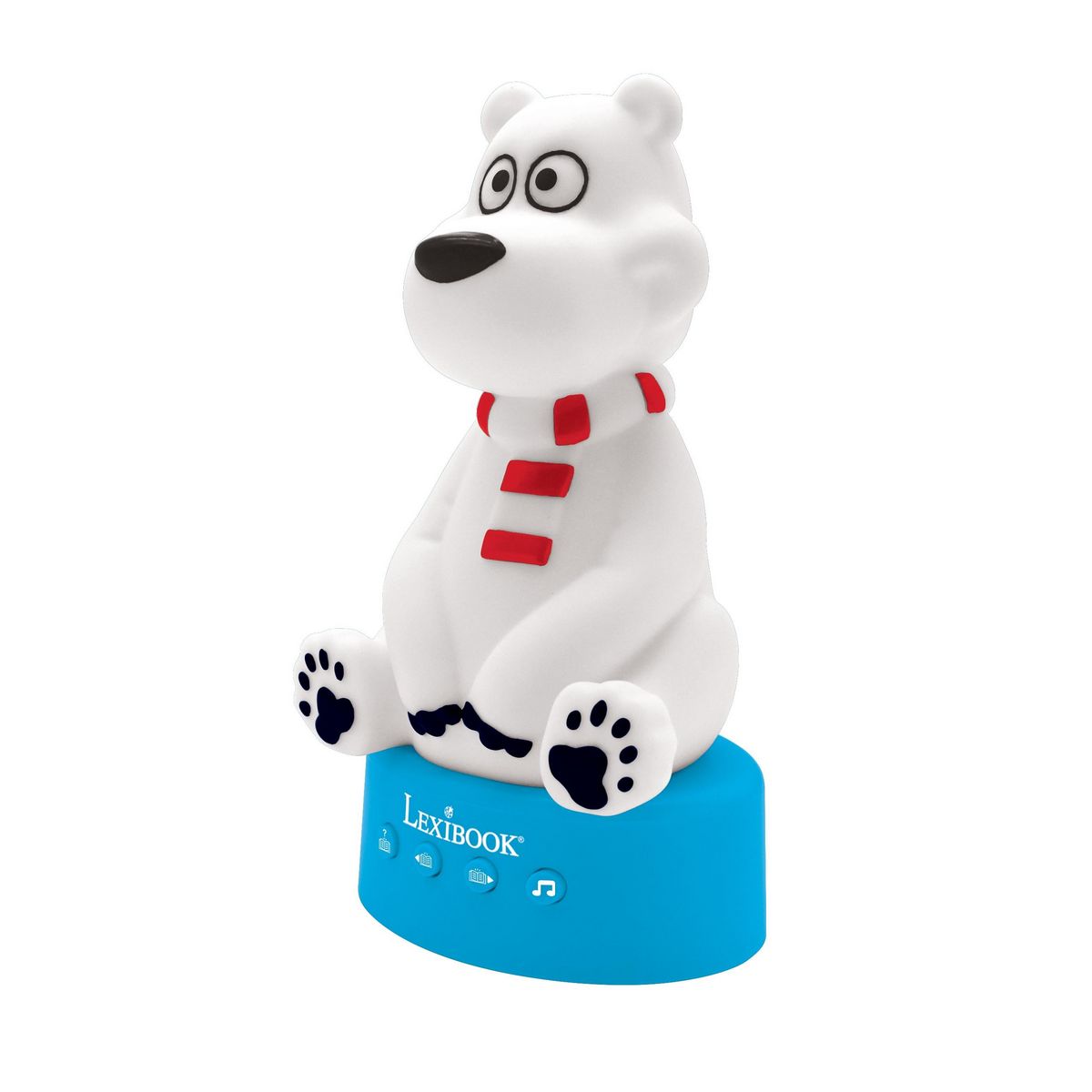 Lexibook Compteur d'histoires Ourson en 3D avec veilleuse (Espagnol)