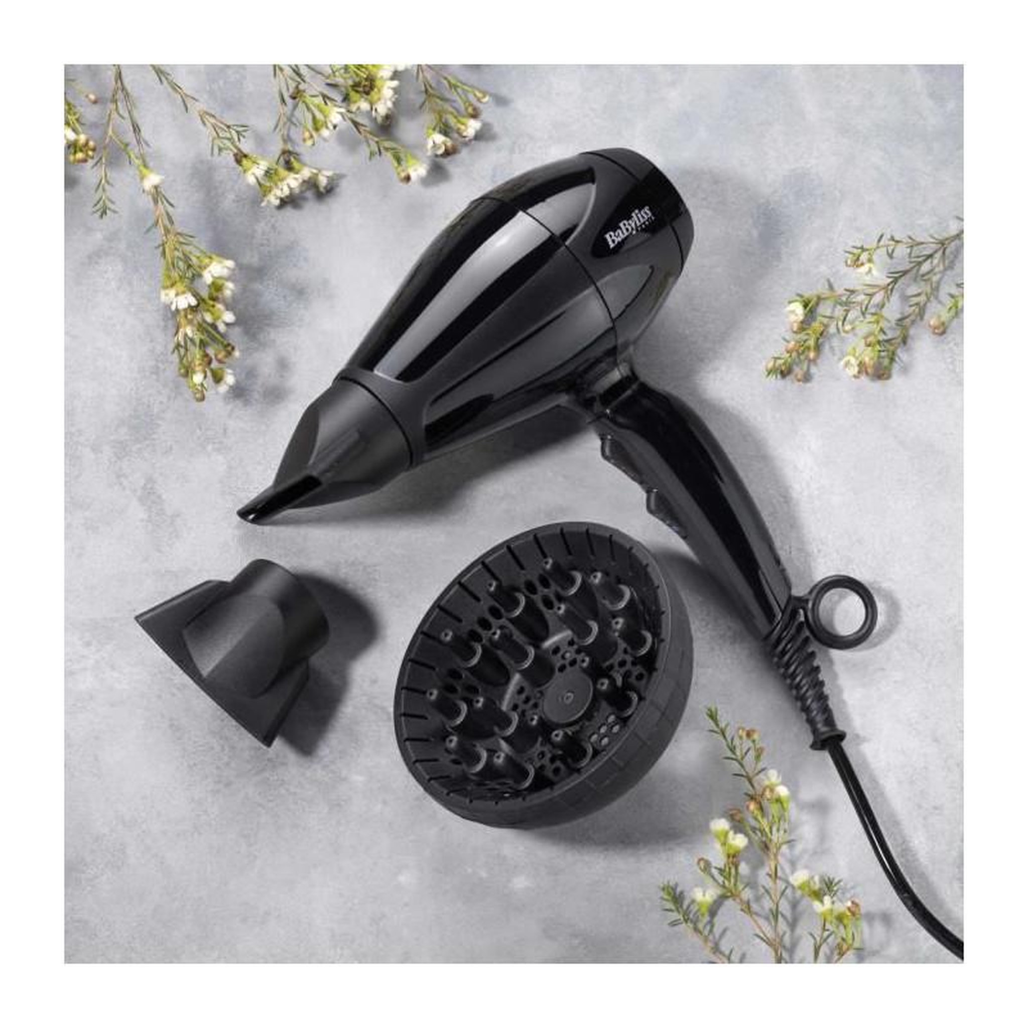 Voir la diapositive 6 : BABYLISS Sèche cheveux professionnel Compact Pro 2400 6715DE