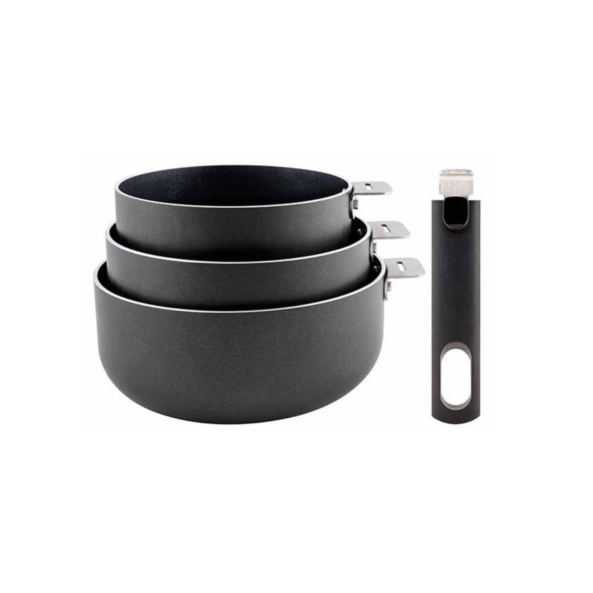 COSY & TRENDY Lot de 3 casseroles aluminium 16/18/20cm - 5189002
